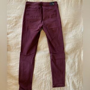 American Eagle hi-rise skinny jeans